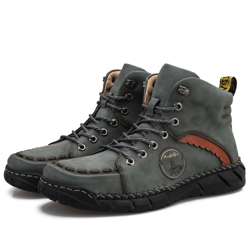 🔥FREE SHIPPING!!!/ Men's Orthopedic Safety Work Shoes - Protective Toe ; Ankle Protection ;  Waterproof ; Lightweight ;Shock Absorption ; Non-Slip ; Durable for 3 years