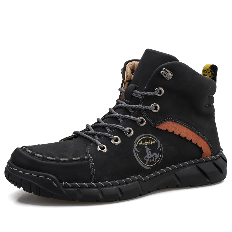 🔥FREE SHIPPING!!!/ Men's Orthopedic Safety Work Shoes - Protective Toe ; Ankle Protection ;  Waterproof ; Lightweight ;Shock Absorption ; Non-Slip ; Durable for 3 years