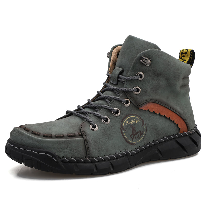 🔥FREE SHIPPING!!!/ Men's Orthopedic Safety Work Shoes - Protective Toe ; Ankle Protection ;  Waterproof ; Lightweight ;Shock Absorption ; Non-Slip ; Durable for 3 years