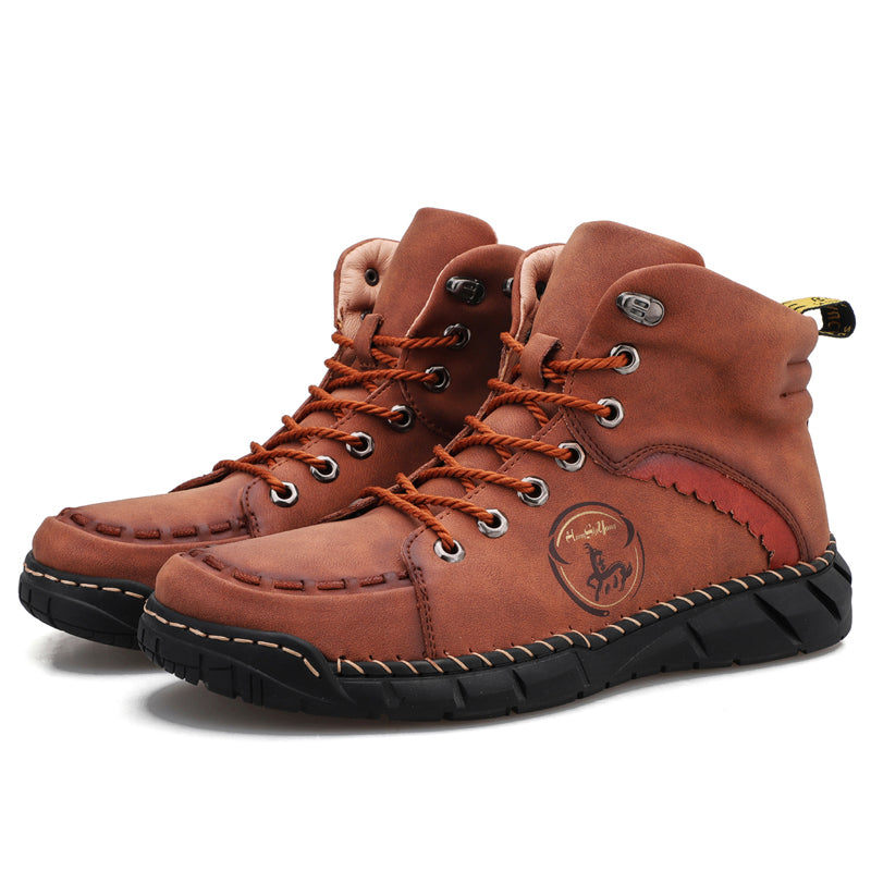 🔥FREE SHIPPING!!!/ Men's Orthopedic Safety Work Shoes - Protective Toe ; Ankle Protection ;  Waterproof ; Lightweight ;Shock Absorption ; Non-Slip ; Durable for 3 years