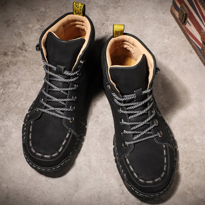 🔥FREE SHIPPING!!!/ Men's Orthopedic Safety Work Shoes - Protective Toe ; Ankle Protection ;  Waterproof ; Lightweight ;Shock Absorption ; Non-Slip ; Durable for 3 years