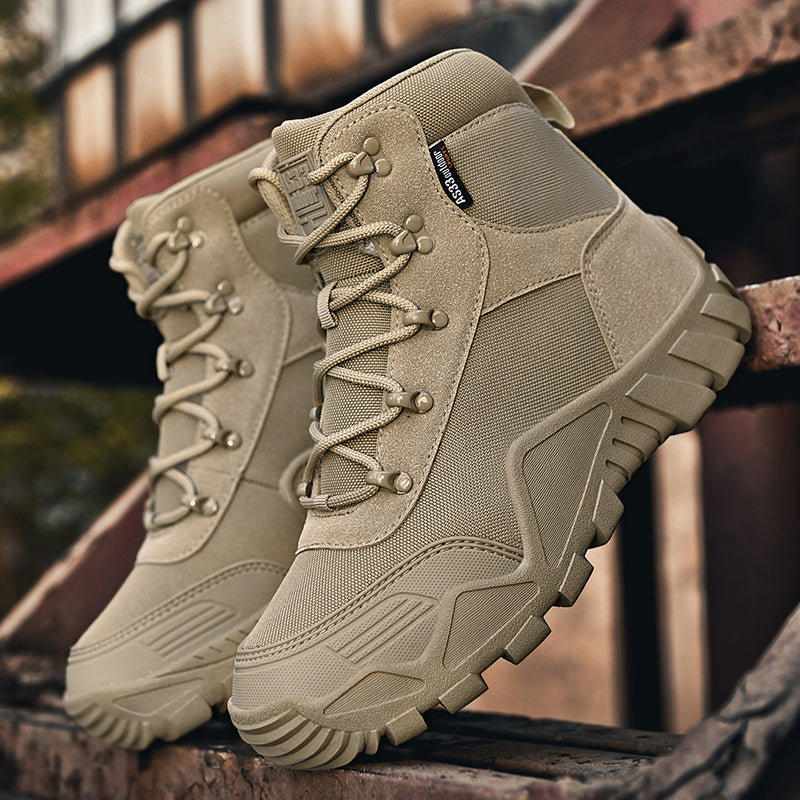 End Foot Pain at Work | Orthopedic Safety Boots with Ankle Support - Waterproof & Non-Slip