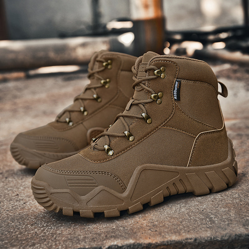 End Foot Pain at Work | Orthopedic Safety Boots with Ankle Support - Waterproof & Non-Slip