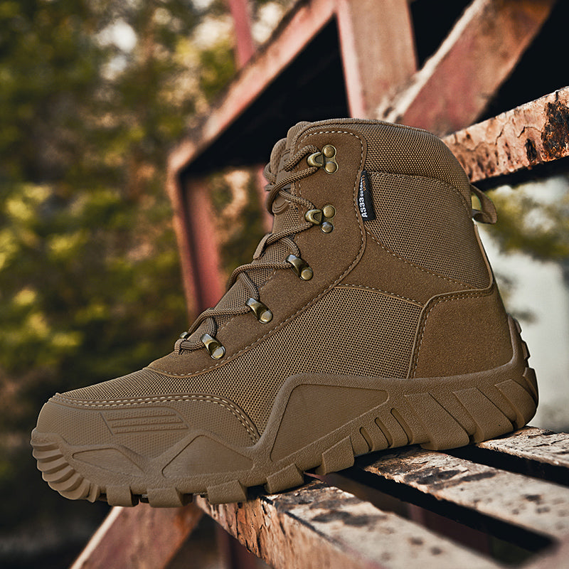 End Foot Pain at Work | Orthopedic Safety Boots with Ankle Support - Waterproof & Non-Slip