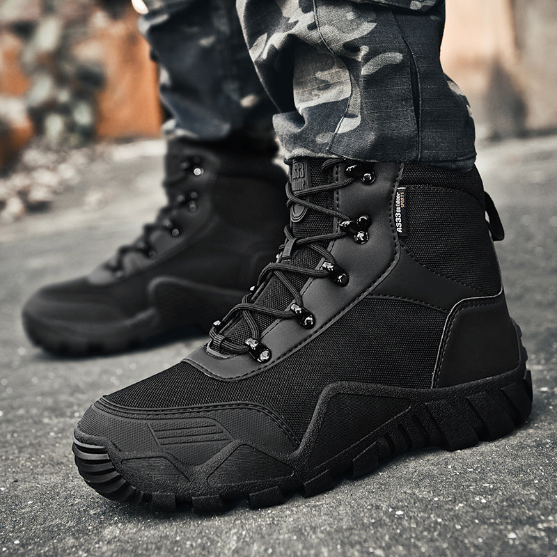 End Foot Pain at Work | Orthopedic Safety Boots with Ankle Support - Waterproof & Non-Slip