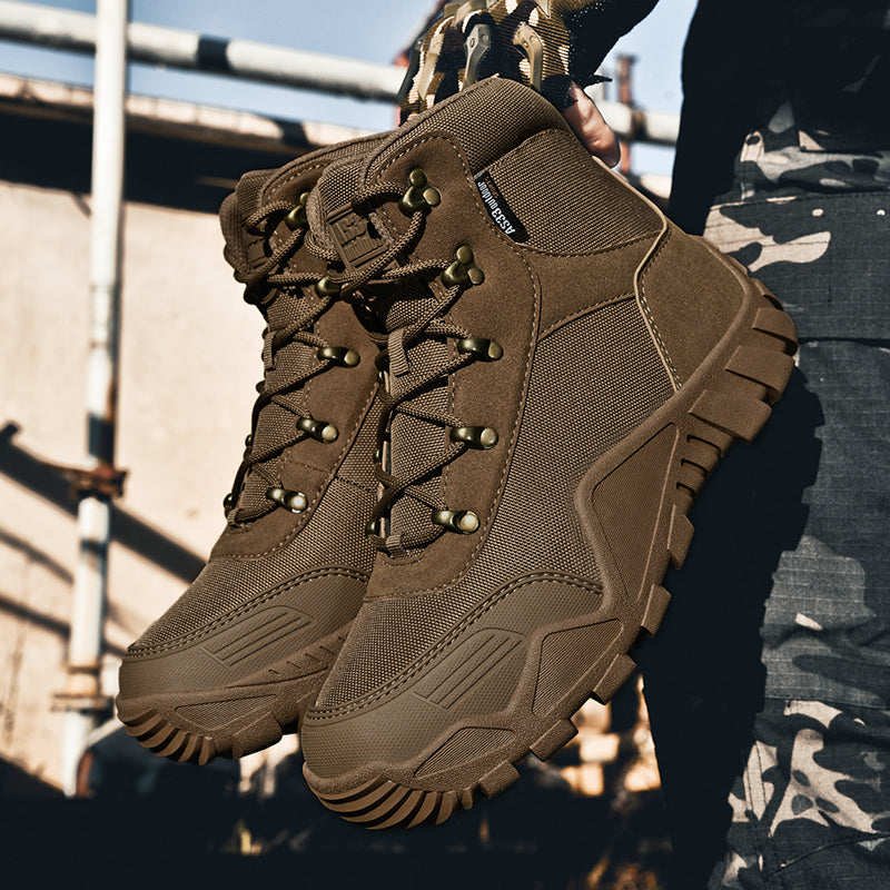 End Foot Pain at Work | Orthopedic Safety Boots with Ankle Support - Waterproof & Non-Slip