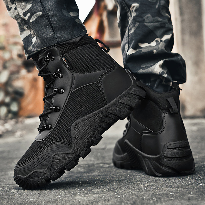 End Foot Pain at Work | Orthopedic Safety Boots with Ankle Support - Waterproof & Non-Slip