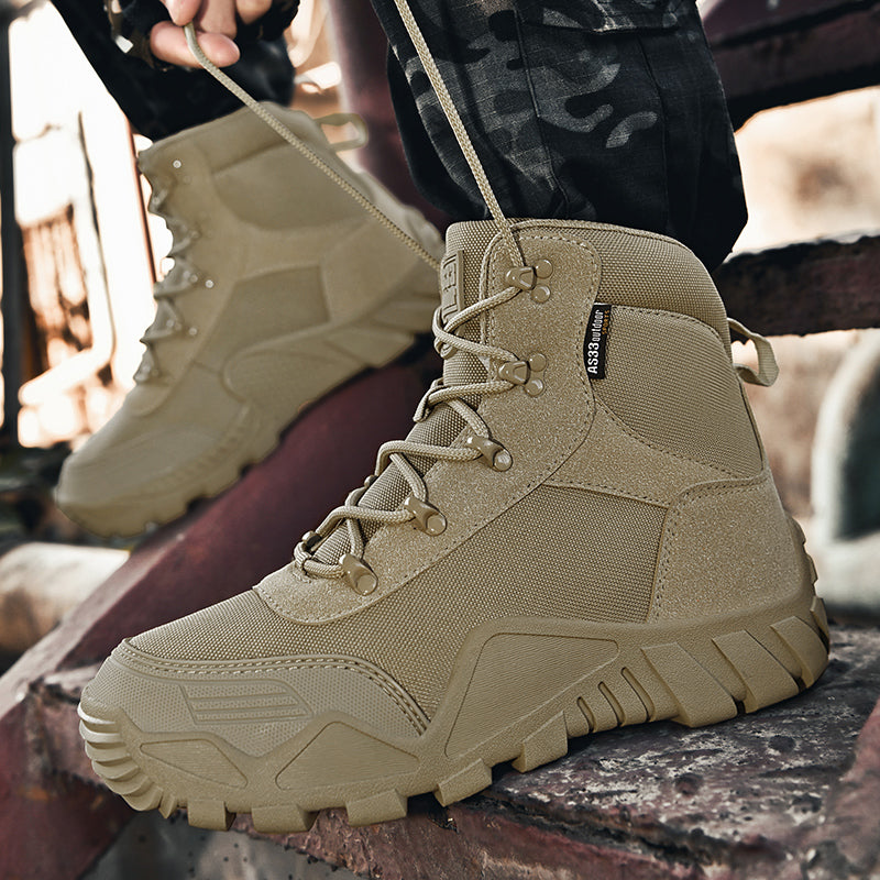 End Foot Pain at Work | Orthopedic Safety Boots with Ankle Support - Waterproof & Non-Slip
