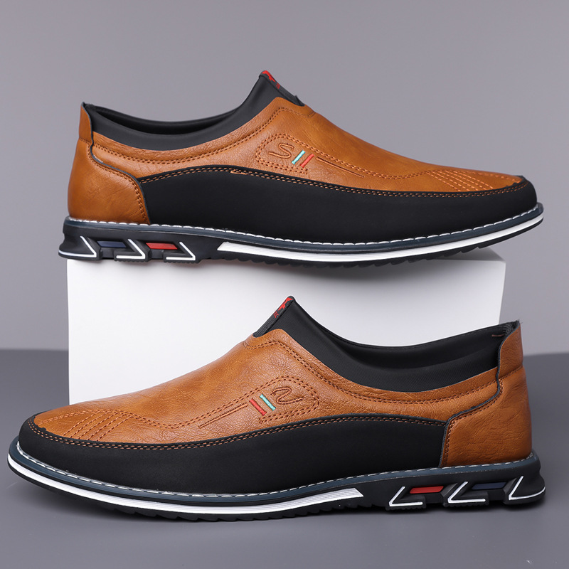 Men's Slip-on Oxford Business Casual Shoes Office Loafers Dress Comfort Driving Shoes
