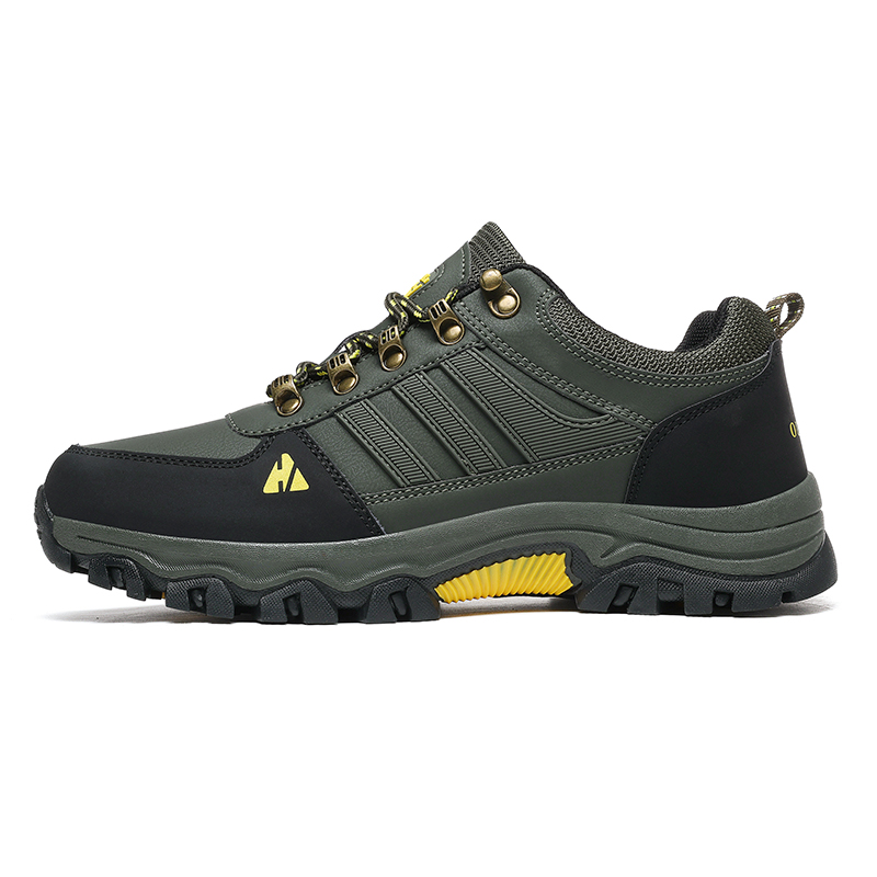 (💥Hot-Selling : 70% OFF Sale!🔥) Men’s Leather Hiking & Outdoor Shoes – Orthopedic Comfort, Non-Slip, Lightweight, Breathable, Durable 3 Years