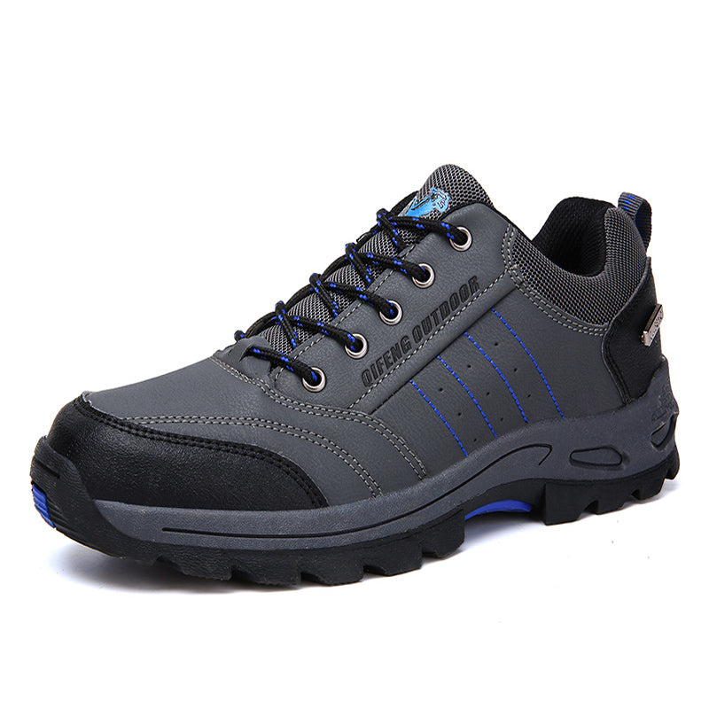 (💥Hot-Selling : 70% OFF Sale!🔥)Men’s Leather Hiking & Outdoor Shoes – Orthopedic Comfort, Non-Slip, Lightweight, Breathable, Durable 3 Years