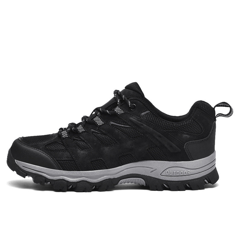 Men's Outdoor Hiking Work Boots - Slip-Resistant & Abrasion-Proof for Mountain/Construction