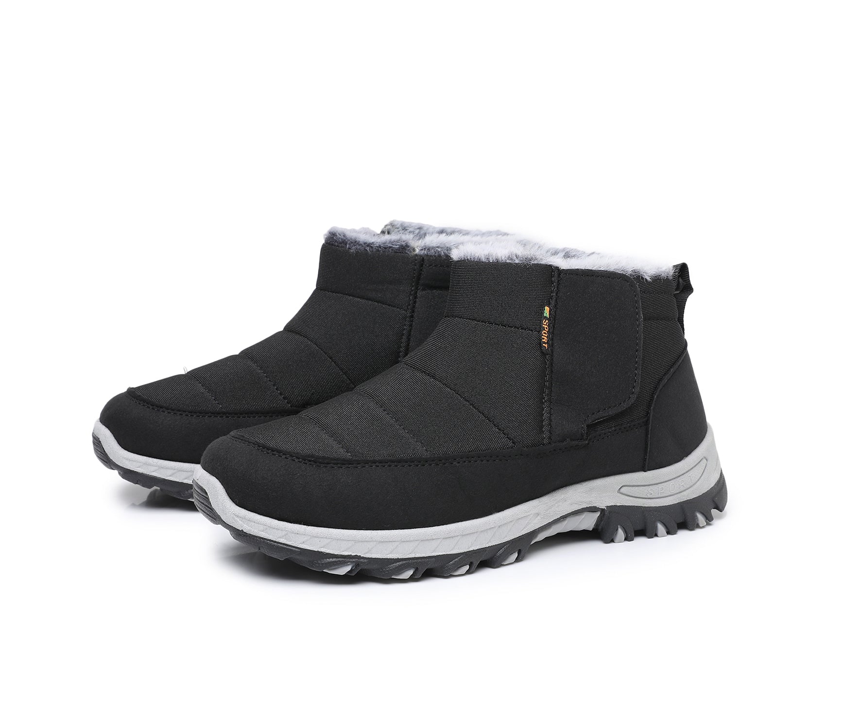 Unisex Fall/Winter Thermal-Lined Snow Boots – Waterproof, Non-Slip All-Terrain Hiking & Casual Shoes with Arch Support