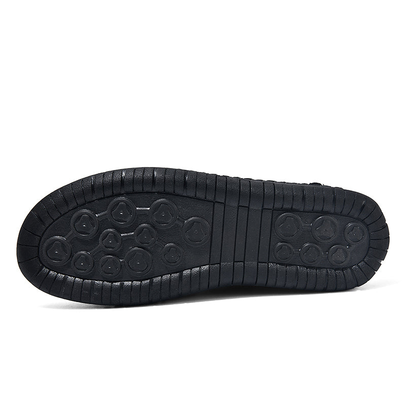 Men's Vintage Outdoor Work Boots – Orthopedic Comfort, Handcrafted Stitching, Waterproof & Non-Slip, Relieves Foot Pain