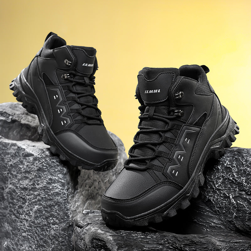 Orthopedic Hiking Boots for Men – Waterproof, Arch Support, Pain-Relief Comfort for Plantar Fasciitis & Foot Ailments