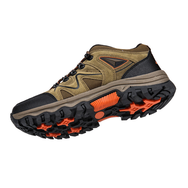 Men’s Comfort & Protection Shoes — Wide Fit, Shock-Absorbing Cushioning, Non-Slip Grip, Pain-Relief Support