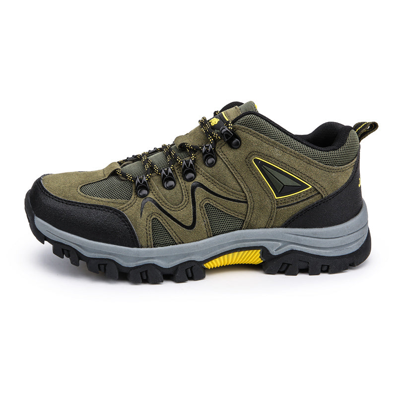 Men’s Comfort & Protection Shoes — Wide Fit, Shock-Absorbing Cushioning, Non-Slip Grip, Pain-Relief Support