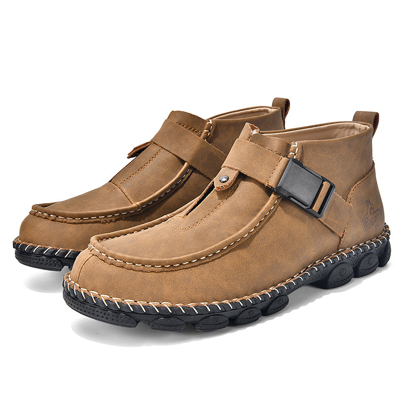 Men’s Orthopedic Safety Work & Walking Shoes – Pain Relief, Arch & Joint Support, Non-Slip, Waterproof, Shock Absorbing, Spark-Proof & Durable Comfort