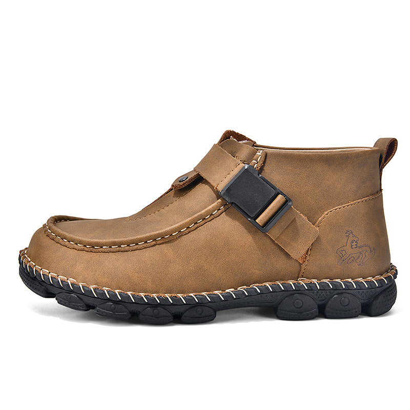 Men’s Orthopedic Safety Work & Walking Shoes – Pain Relief, Arch & Joint Support, Non-Slip, Waterproof, Shock Absorbing, Spark-Proof & Durable Comfort