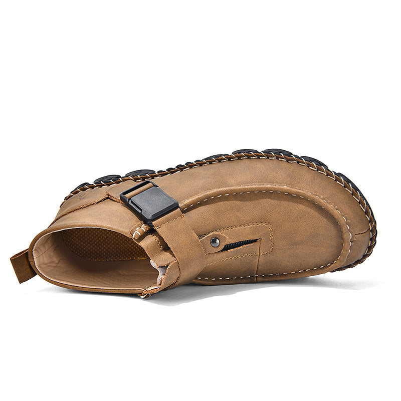 Men’s Orthopedic Safety Work & Walking Shoes – Pain Relief, Arch & Joint Support, Non-Slip, Waterproof, Shock Absorbing, Spark-Proof & Durable Comfort