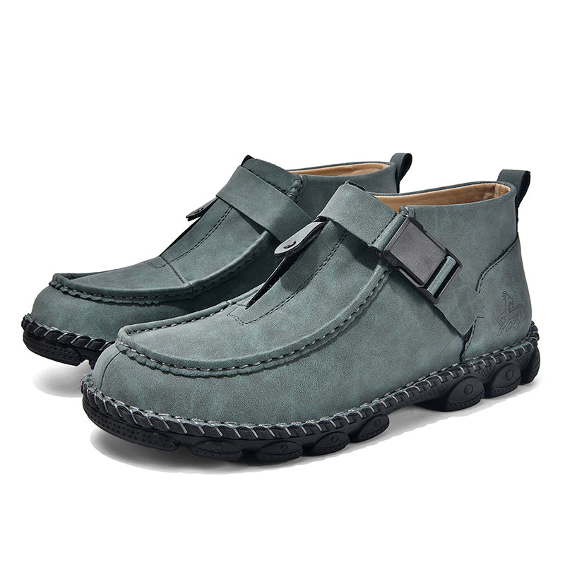 Men’s Orthopedic Safety Work & Walking Shoes – Pain Relief, Arch & Joint Support, Non-Slip, Waterproof, Shock Absorbing, Spark-Proof & Durable Comfort