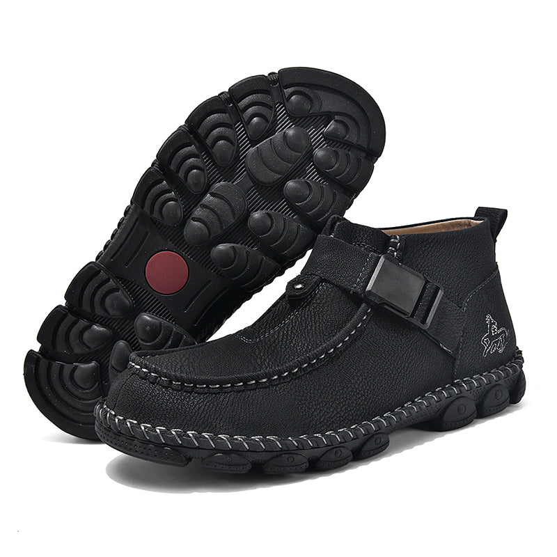 Men’s Orthopedic Safety Work & Walking Shoes – Pain Relief, Arch & Joint Support, Non-Slip, Waterproof, Shock Absorbing, Spark-Proof & Durable Comfort