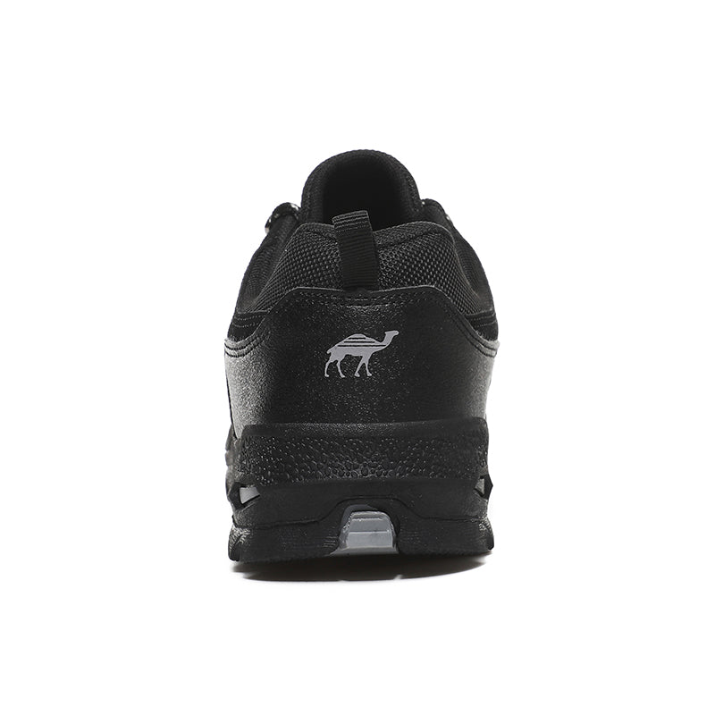 Men’s Suede Waterproof Hiking Shoes – Wide Fit, Breathable, High-Traction Outsole