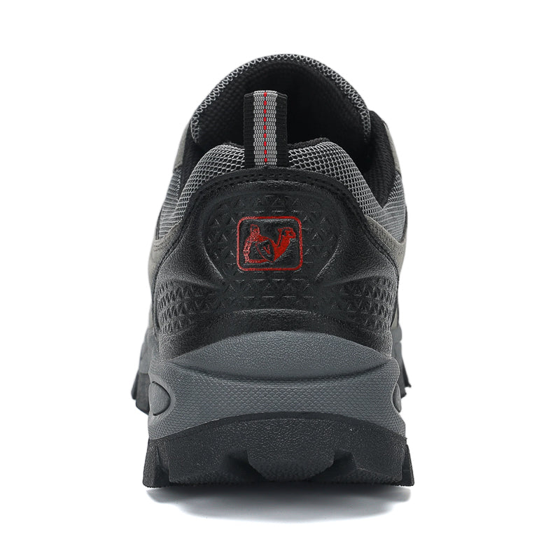 Men's Orthopedic Arch Support Wide Toe Ankle Support Hiking Shoes Waterproof Non-slip Anti-puncture Work Shoes