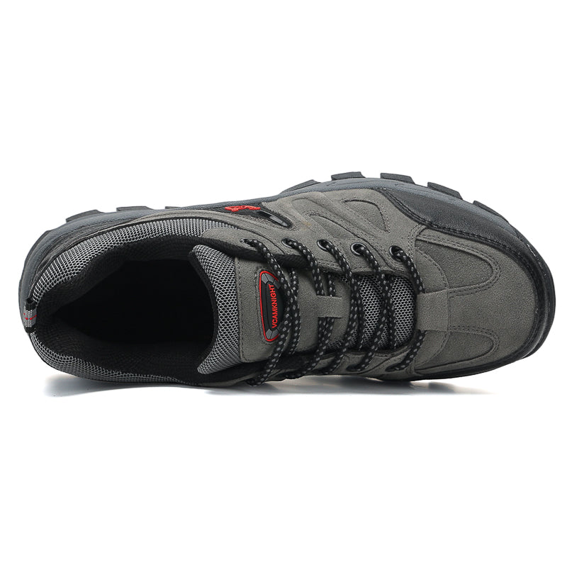 Men's Orthopedic Arch Support Wide Toe Ankle Support Hiking Shoes Waterproof Non-slip Anti-puncture Work Shoes