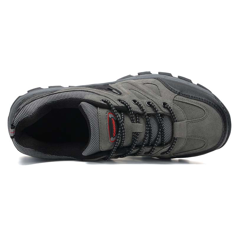 Men's Orthopedic Arch Support Wide Toe Ankle Support Hiking Shoes Waterproof Non-slip Anti-puncture Work Shoes