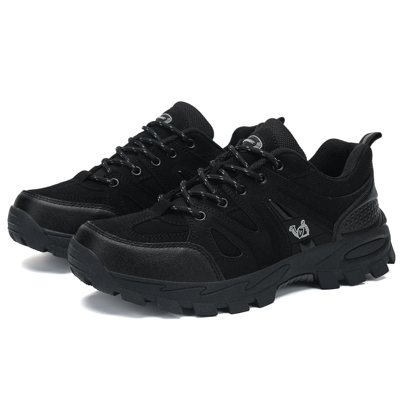 Men's Orthopedic Arch Support Wide Toe Ankle Support Hiking Shoes Waterproof Non-slip Anti-puncture Work Shoes