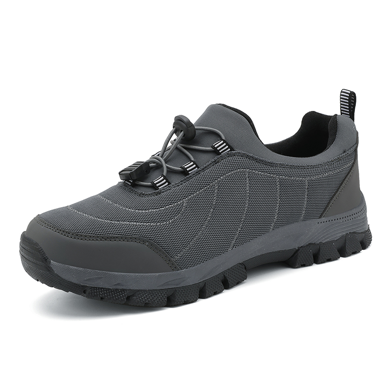 Men‘s’ Slip-On Running Walking Shoes - Zero Laces Comfort, Non-Slip Traction & Cushioned Support