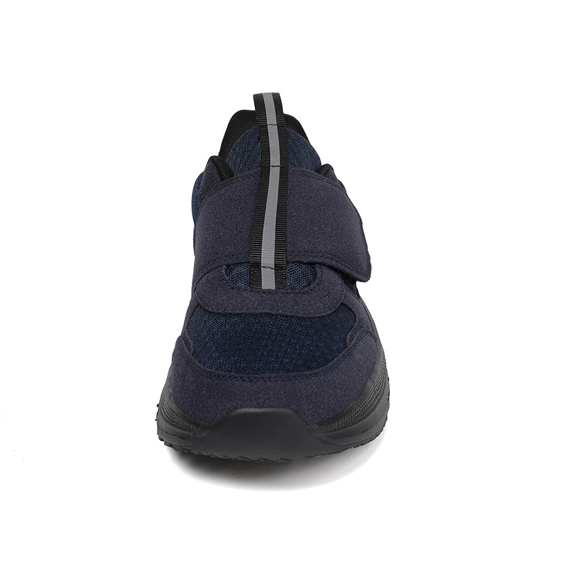 Men‘s’ Slip-On Running Walking Shoes - Zero Laces Comfort, Non-Slip Traction & Cushioned Support