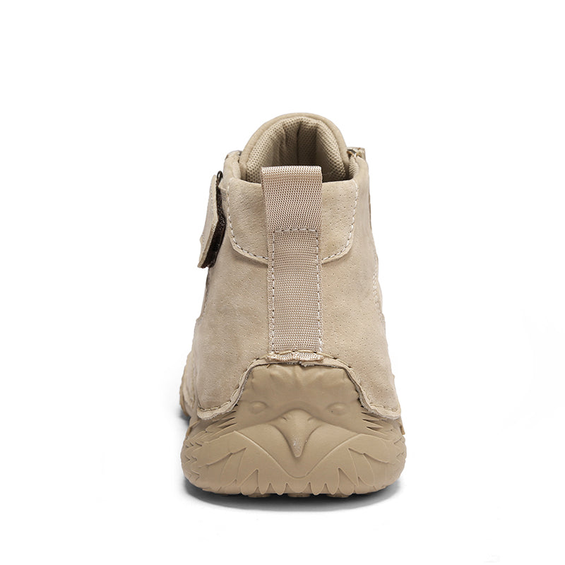 Men's Vintage Casual Outdoor Boots - Thermal Lined Work Shoes for Winter Warmth