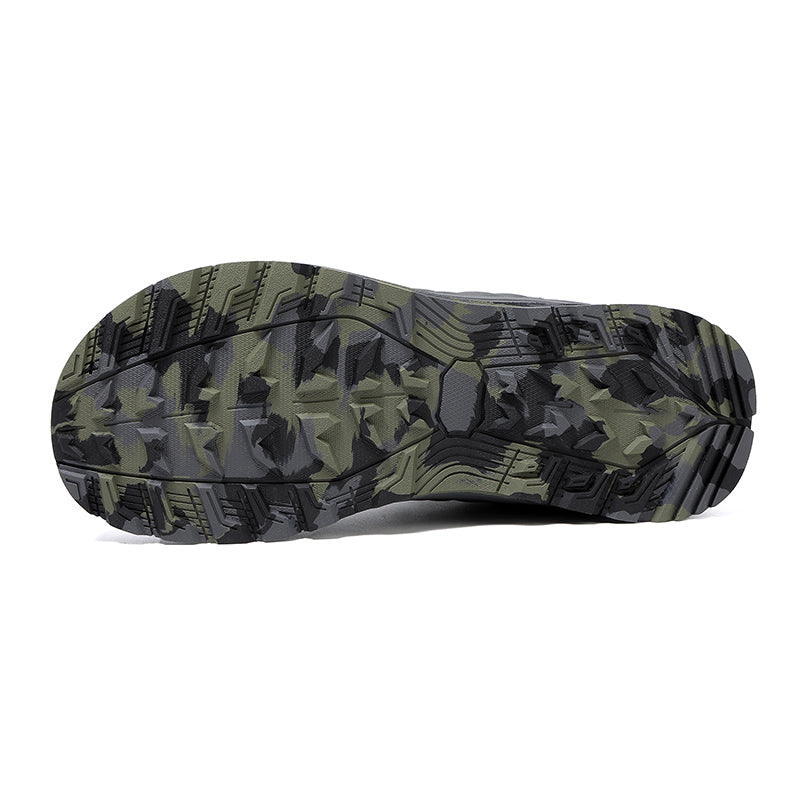 Men Combat Boots Waterproof Non-Slip Hiking Boots Anti-Puncture Anti-Sprain Work Boots