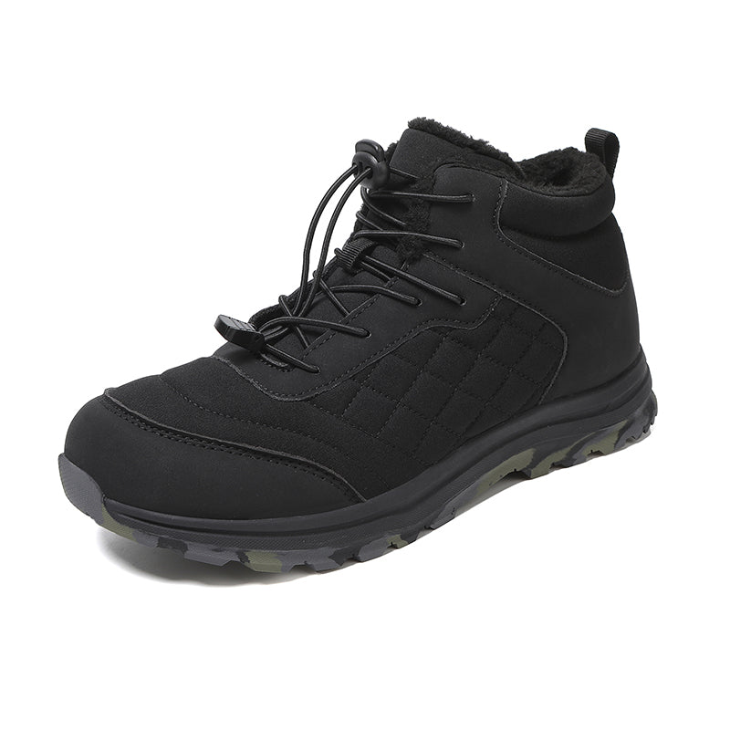 Men Combat Boots Waterproof Non-Slip Hiking Boots Anti-Puncture Anti-Sprain Work Boots