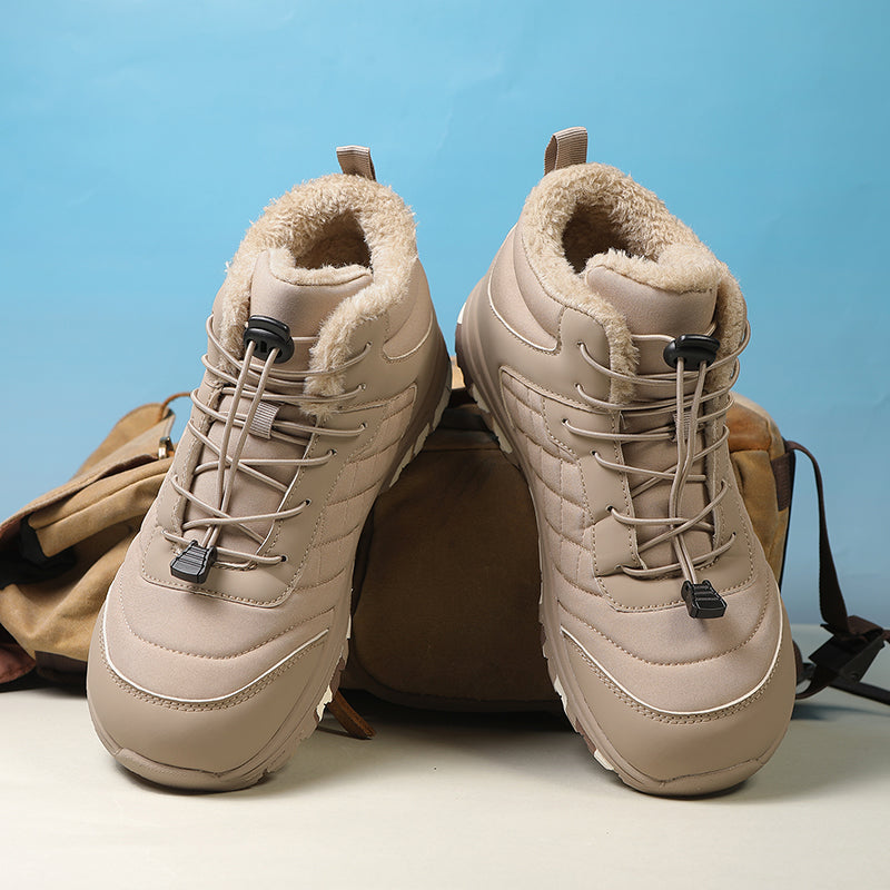 Men Combat Boots Waterproof Non-Slip Hiking Boots Anti-Puncture Anti-Sprain Work Boots