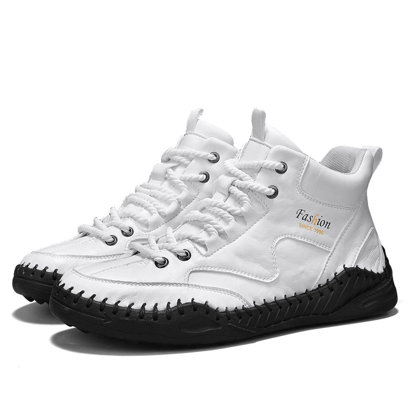 Men’s Non-Slip Hiking & Work Shoes, Wide Fit, Arch Support, Cushioned, Waterproof