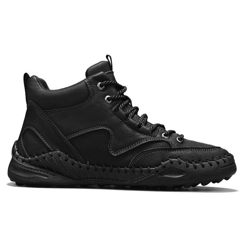 Men’s Non-Slip Hiking & Work Shoes, Wide Fit, Arch Support, Cushioned, Waterproof