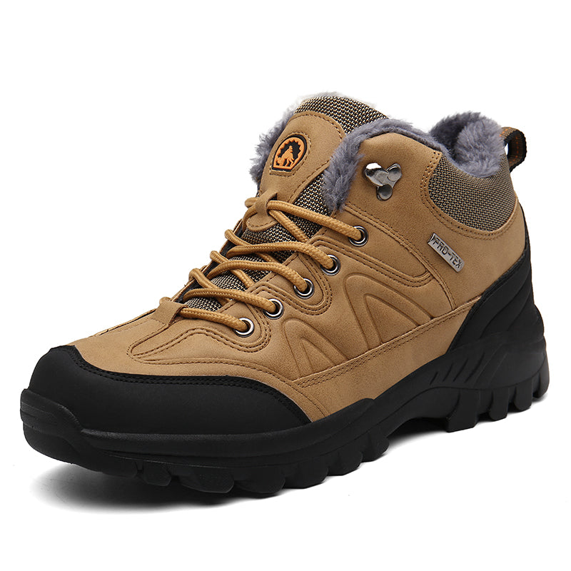 Men’s Non-Slip Hiking & Work Shoes, Wide Fit, Arch Support, Cushioned, Waterproof