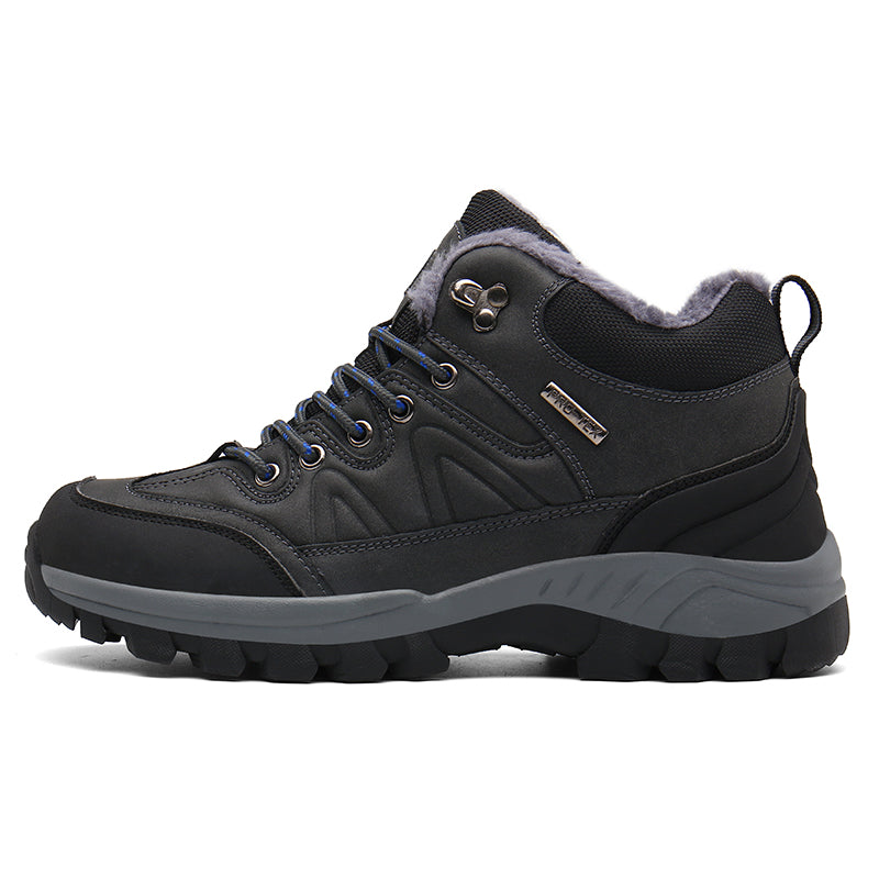 Men’s Non-Slip Hiking & Work Shoes, Wide Fit, Arch Support, Cushioned, Waterproof