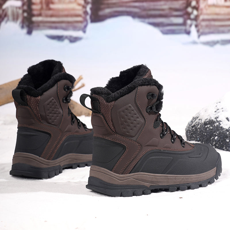 (⏰Last 30 Pairs!!!) Men’s Insulated Winter Hunting Boots – Extreme Cold Protection, Toe-Warming Design & Ice-Grip Outsole for Long Hours in Snow