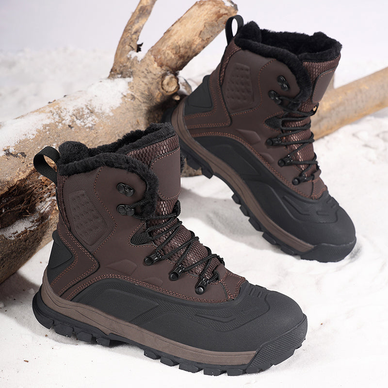 (⏰Last 30 Pairs!!!) Men’s Insulated Winter Hunting Boots – Extreme Cold Protection, Toe-Warming Design & Ice-Grip Outsole for Long Hours in Snow