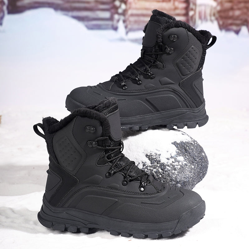 (⏰Last 30 Pairs!!!) Men’s Insulated Winter Hunting Boots – Extreme Cold Protection, Toe-Warming Design & Ice-Grip Outsole for Long Hours in Snow