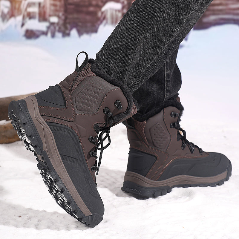 (⏰Last 30 Pairs!!!) Men’s Insulated Winter Hunting Boots – Extreme Cold Protection, Toe-Warming Design & Ice-Grip Outsole for Long Hours in Snow