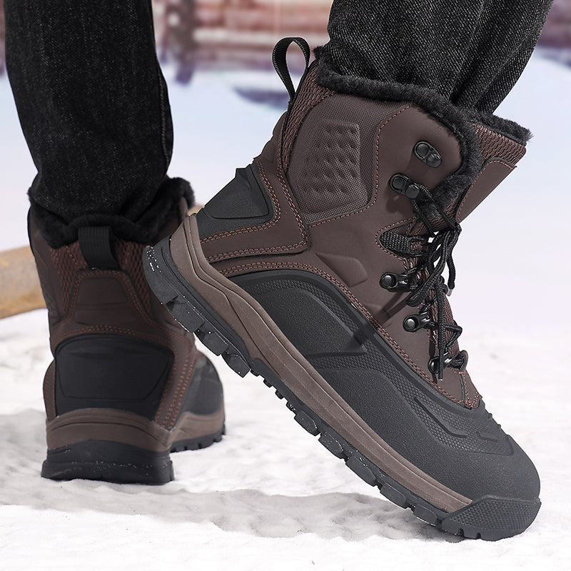 (⏰Last 30 Pairs!!!) Men’s Insulated Winter Hunting Boots – Extreme Cold Protection, Toe-Warming Design & Ice-Grip Outsole for Long Hours in Snow
