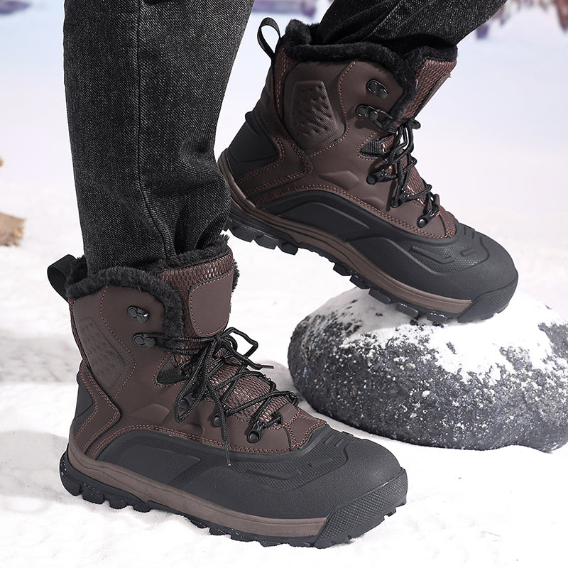 (⏰Last 30 Pairs!!!) Men’s Insulated Winter Hunting Boots – Extreme Cold Protection, Toe-Warming Design & Ice-Grip Outsole for Long Hours in Snow