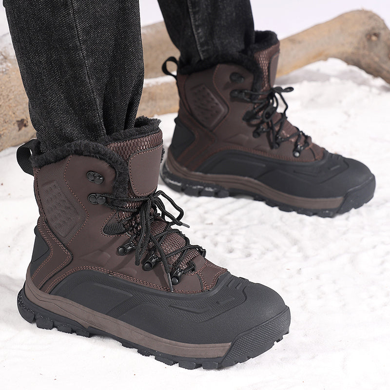 (⏰Last 30 Pairs!!!) Men’s Insulated Winter Hunting Boots – Extreme Cold Protection, Toe-Warming Design & Ice-Grip Outsole for Long Hours in Snow