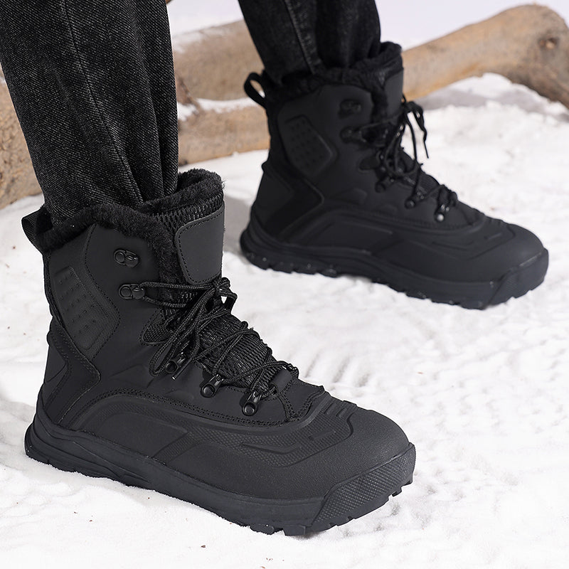 (⏰Last 30 Pairs!!!) Men’s Insulated Winter Hunting Boots – Extreme Cold Protection, Toe-Warming Design & Ice-Grip Outsole for Long Hours in Snow