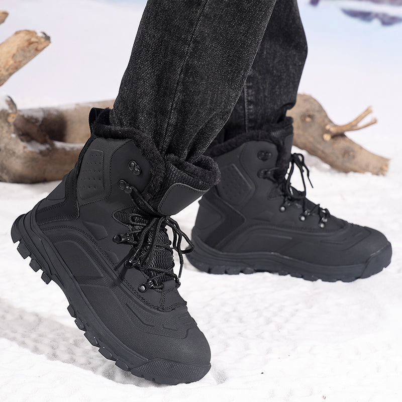 (⏰Last 30 Pairs!!!) Men’s Insulated Winter Hunting Boots – Extreme Cold Protection, Toe-Warming Design & Ice-Grip Outsole for Long Hours in Snow